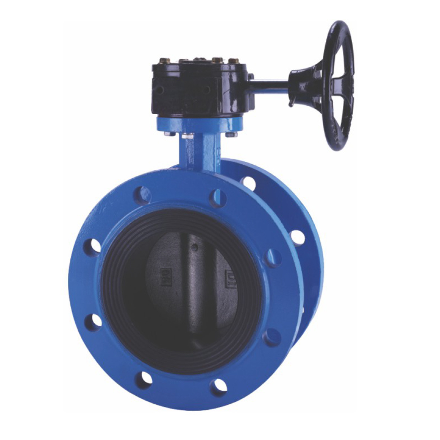 手动法兰式中线蝶阀