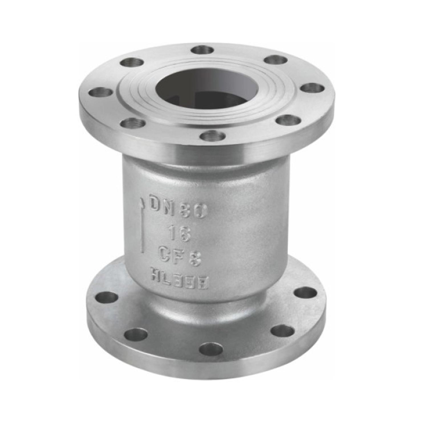 不锈钢立式法兰止回阀